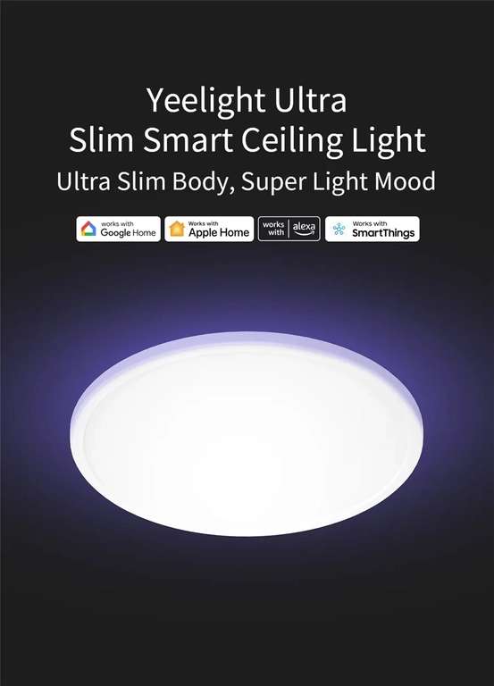 Lampa sufitowa Yeelight Smart LED Ceiling Lamp 18W - $36,39