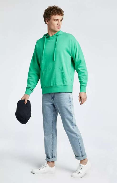 Zielona bluza męska