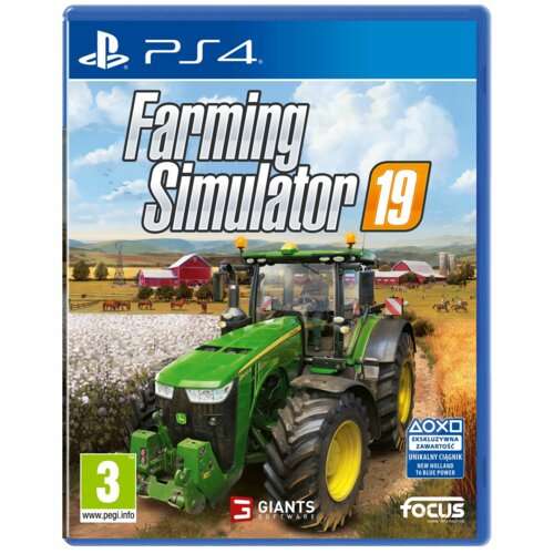 Farming Simulator 19 Gra PS4 (Kompatybilna z PS5)