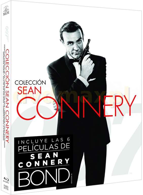 Kolekcja filmów 007 James Bond, Sean Connery BOX (6x Blu-Ray)