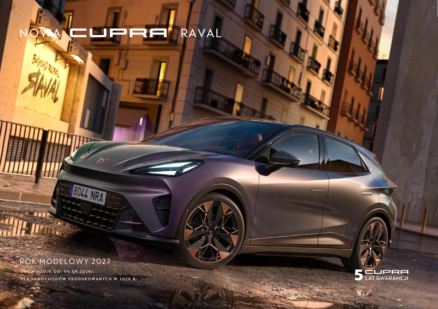 Samochód CUPRA Raval Premiere Edition (135 KM, bagażnik 441L) elektryk - od 99 900 zł
