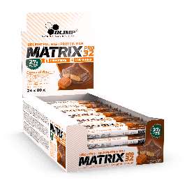 Baton Olimp matrix 24 sztuki karmel/wanilia/czekolada