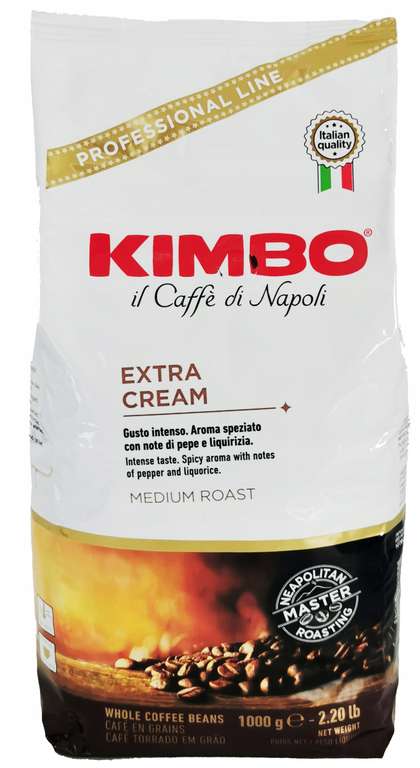 Kimbo Aroma Extra Cream Kawa Ziarnista 1kg @allegro