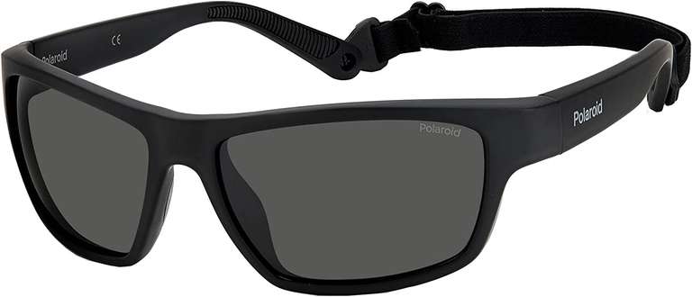 Polaroid Okulary przeciwsłoneczne polaryzacja, UV 400 z odpinaną gumką PLD 7037/S