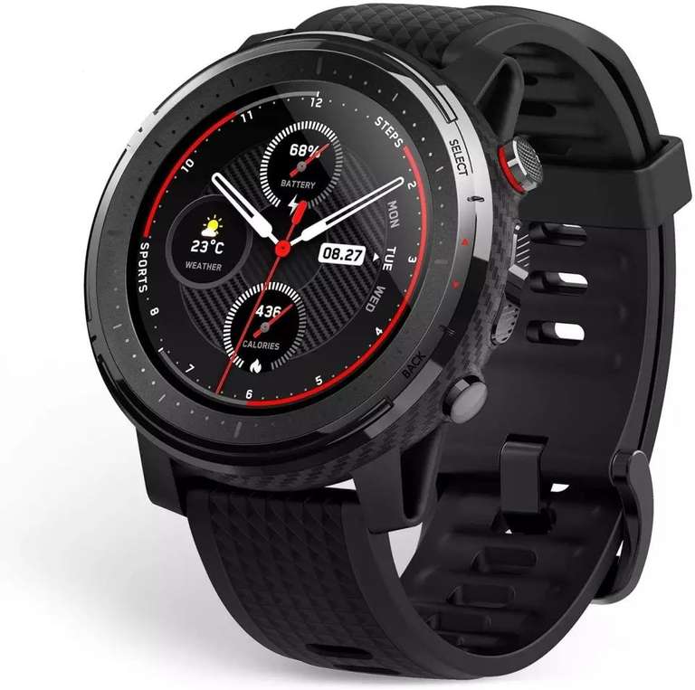 Smartwatch Amazfit Stratos 3 Aliexpress ( $112.86)
