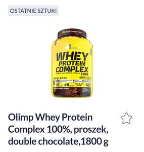 Białko double chocolate 1800g, firmy Olimp