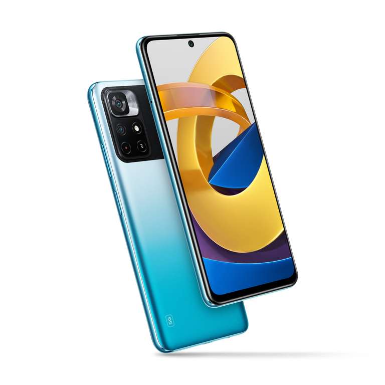 Smartfon POCO M4 Pro 5G, 4/64 błękitny lub zółty