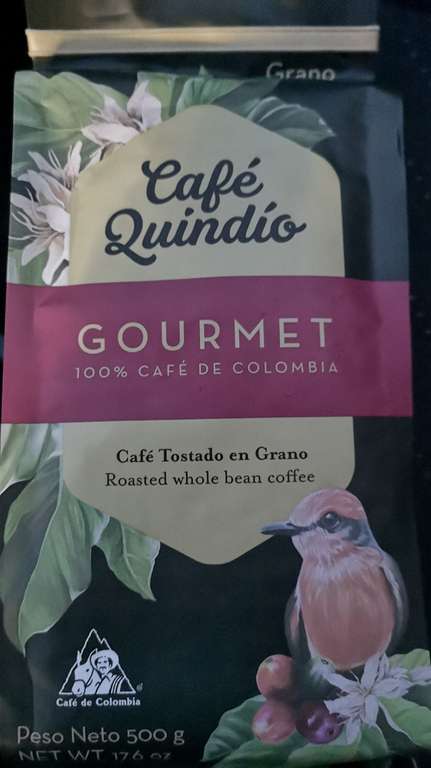 Kawa ziarnista Café Quindío Gourmet 500g KOLUMBIA