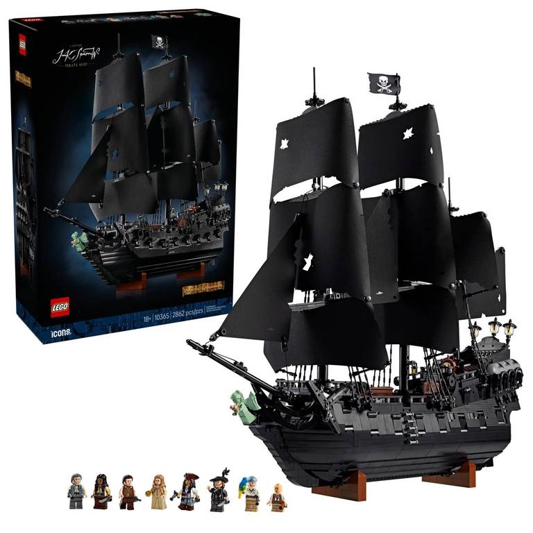 LEGO ICONS 10365 - Statek piracki kapitana Jacka Sparrowa