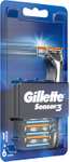 Maszynka do golenia Gillette Sensor 3 + 6 ostrzy
