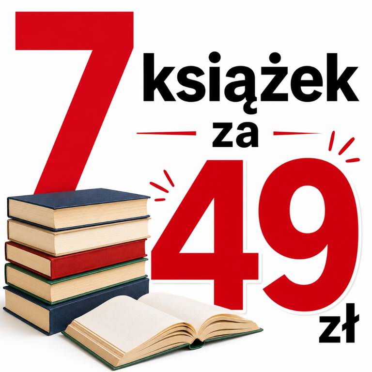 7 książek za 49 zł - księgarnia Znak