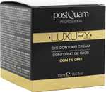 Postquam - Luxury Gold | Kwas hialuronowy, kontur oczu z koloidalnym złotem, 15 ml.