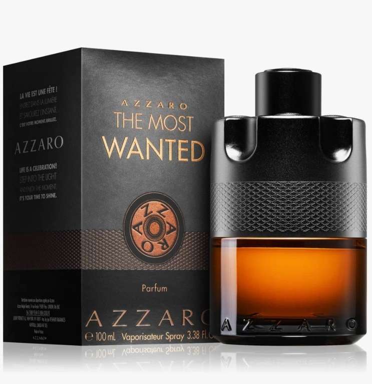 Azzaro The Most Wanted Parfum 100ml - woda perfumowana dla mężczyzn