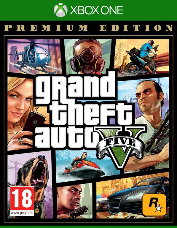 (XBOX) Grand Theft Auto V: Premium Online 2017 Edition