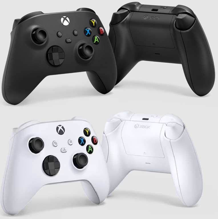 Pady Xbox Robot White, Carbon Black za 41,99€ ~ 183 zł, pozostałe kolory za 45,49€ ~ 198 zł w Microsoft Store DE