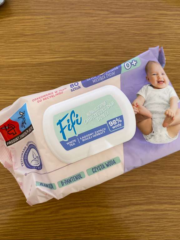 Chusteczki nawilżane dla dzieci FiFi Wipes 960 chusteczek mokrych