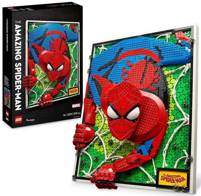 LEGO 31209 ART Niesamowity Spider-Man