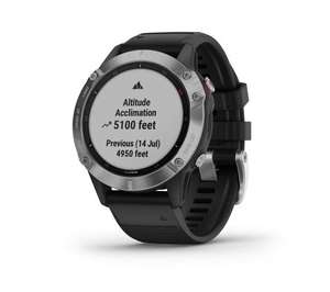 Smartwatch Garmin Fenix 6 (czarno-srebrny) RTV AGD