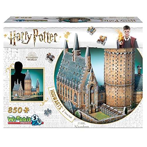 Wrebbit 3D W3D-2014 Harry Potter puzzle 3D, kolorowe 850 elementów [32,85 EUR]