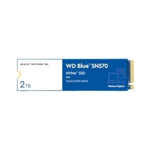 Dysk SSD WD Blue SN570 NVMe 2 TB M.2 2280 PCIe 3.0 (możliwe 525 zł) - wysyłka przez pośrednika