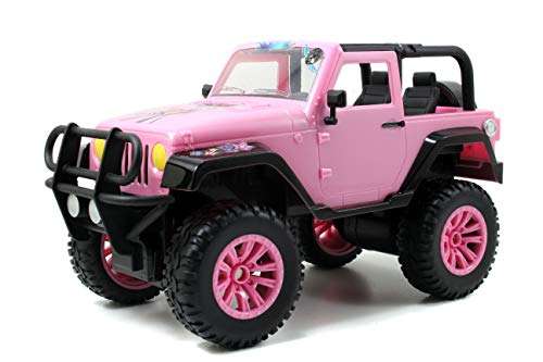 Dickie Toys 251106003 RC Jeep Wrangler, Girlmazing - zdalnie sterowany samochód dla dziewczynek