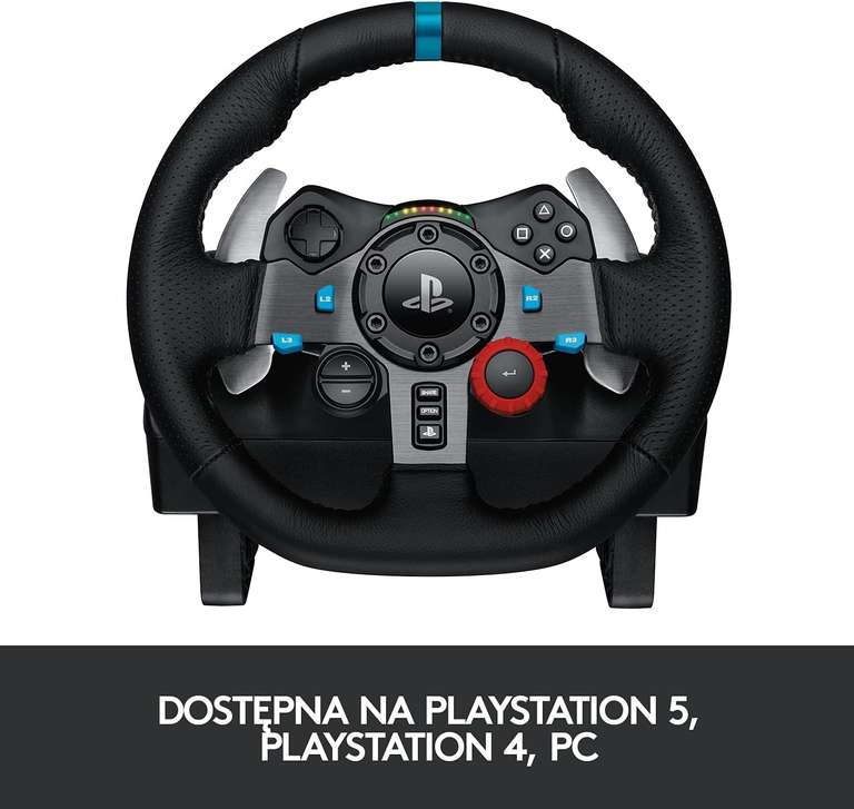 Kierownica Logitech G29 (PS4/PS5) G920 (Xbox One/Series S i X) za 949zł / Shifter za 164zł