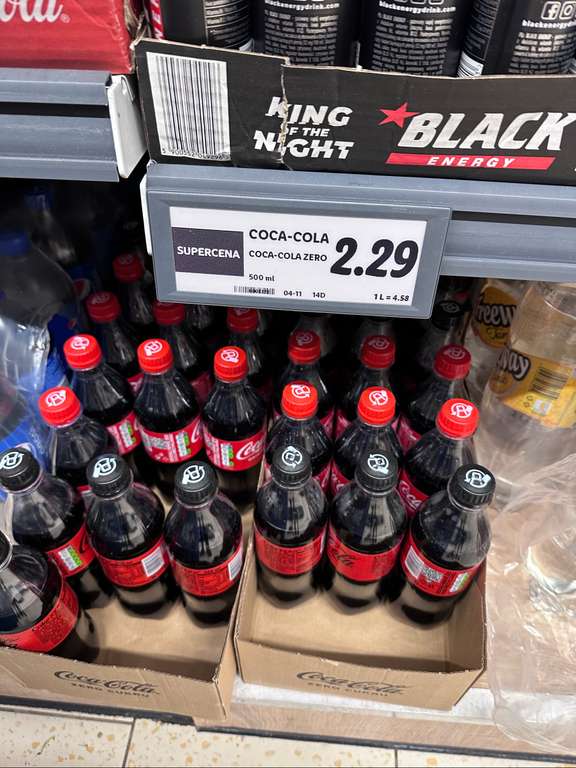 Coca Cola Zero 500ml Lidl