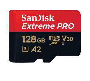Karta pamięci SanDisk 128GB microSDXC Extreme PRO 200MB/s A2 C10 V30 UHS-I U3