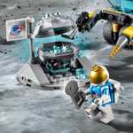LEGO City Łazik księżycowy 60348 — rakieta; zabawka dla dzieci od 6 lat (275 elementów)