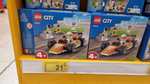 LEGO 60323 City - Samolot kaskaderski i LEGO 60322 City - Samochód wyścigowy