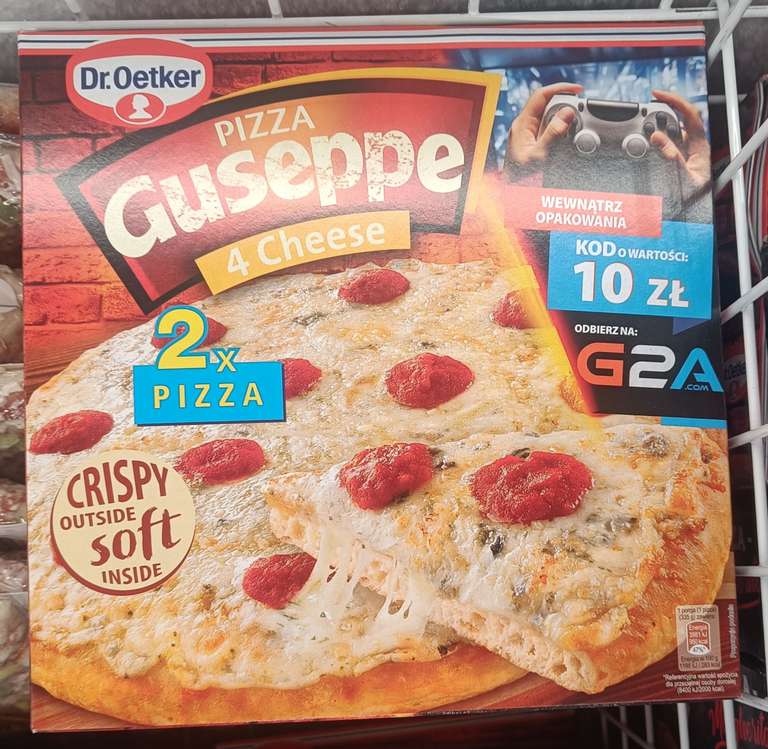 Kup pizzę Guseppe i otrzymaj kod o wartości 10 G2A na zakup wybranych produktów. zł do wykorzystania na platformie