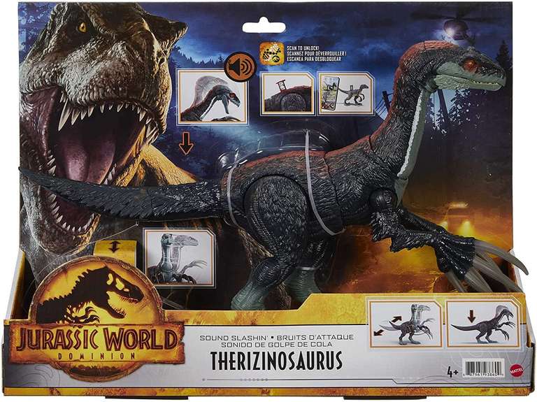 MATTEL Jurassic World Therizinosaurus GWD65