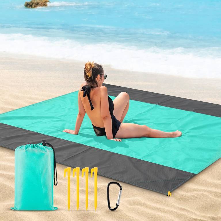 MAILLARD Koc piknikowy 210 x 200 cm, składana mata plażowa