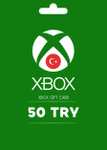 50 TRY Xbox Gift Card Turcja za 0,54 zł (CZYTAJ OPIS!) z kodem G2A z Pizza Guseppe - doładowanie Microsoft Store
