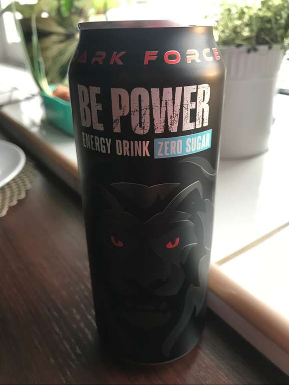 Napój energetyczny BePower Dark Force zero cukru 500ml BIEDRONKA