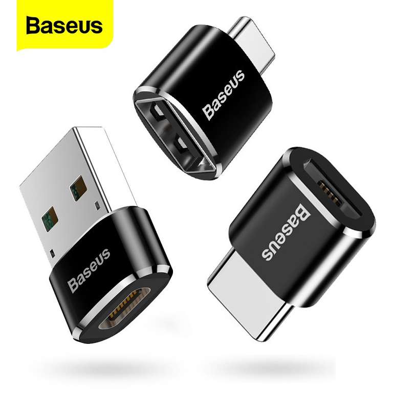 Adapter Baseus - micro do USB C - USB do USB C - USB C do USB