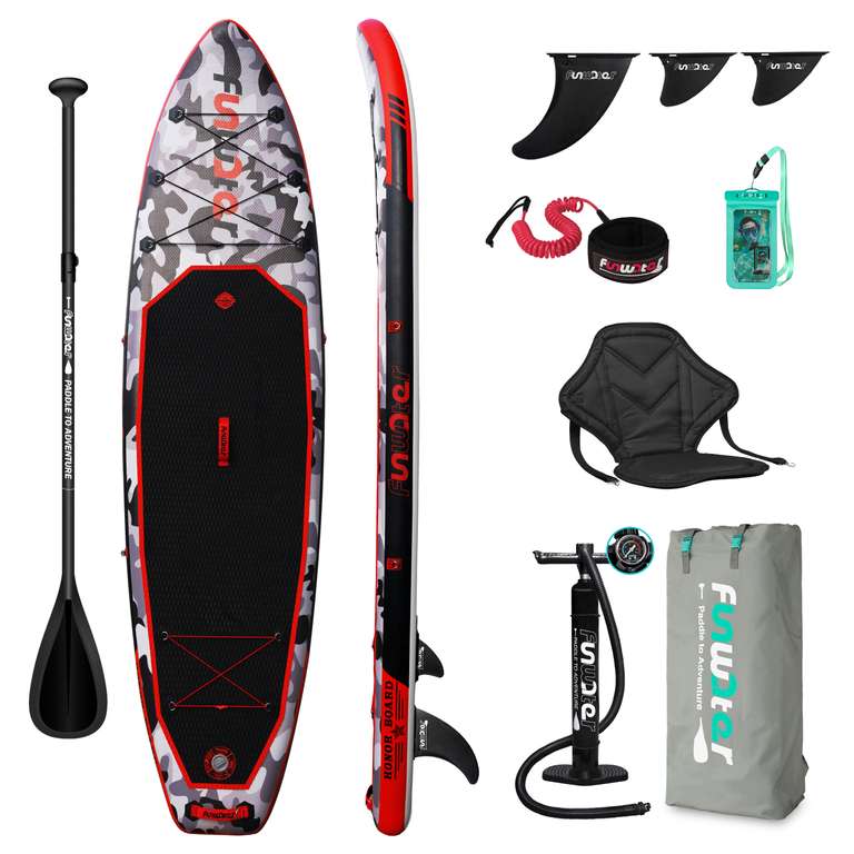 Deska sup FunWater Inflatable Paddle Board 330x84x15cm SUPFW10B
