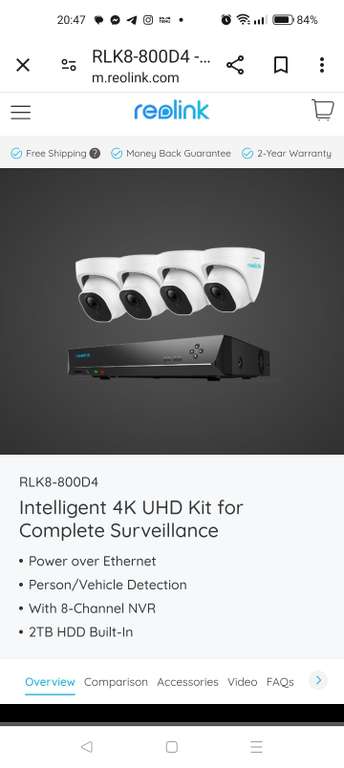 Monitoring Reolink RLK8-800B4