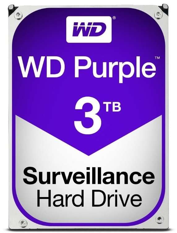 Dysk HDD WD Purple 3TB (WD30PURZ)