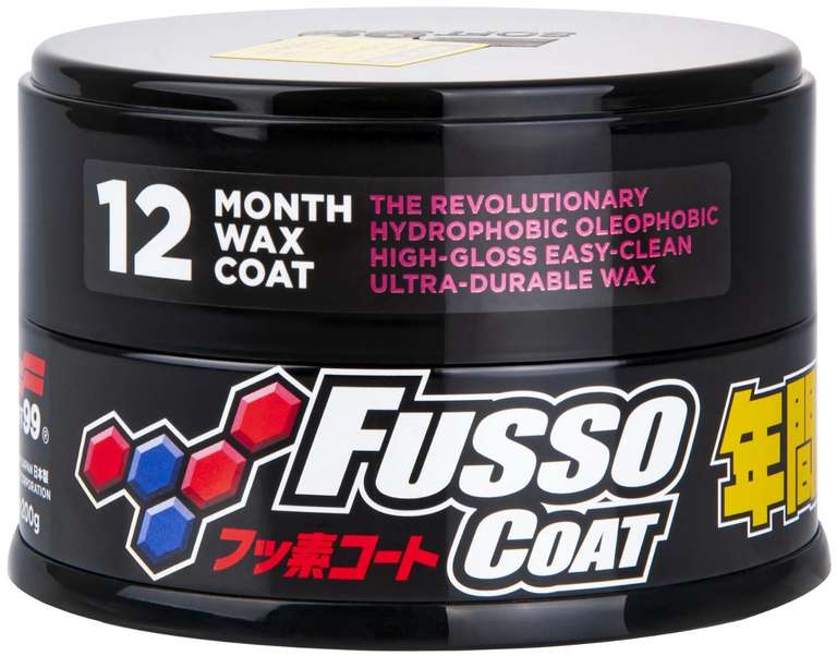 Soft99 Fusso Coat 12 Months Wosk Ciemny