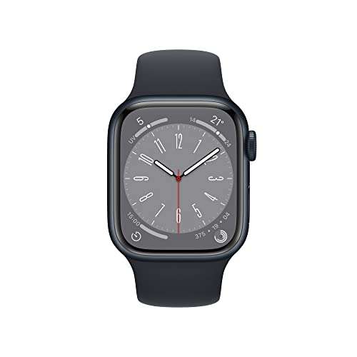 Smartwatch Apple Watch Series 8 (GPS, 41mm) - WHD stan idealny (stan bdb - 1.418 zł; nowy - 1.900 zł)