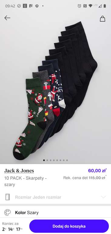 świąteczne skarpety Jack& Jones, Lounge by Zalando