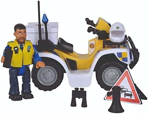 Simba Strażak Sam Quad Policyjny z figurką za 29,99zł @ Amazon