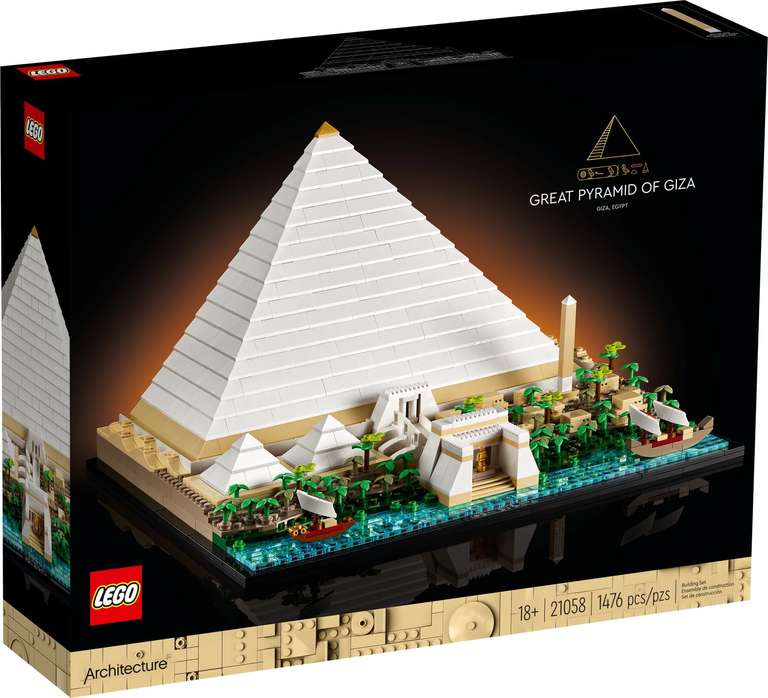 LEGO Architecture 21058 Piramida Cheopsa - najniższa dotychczas cena (Media Expert)