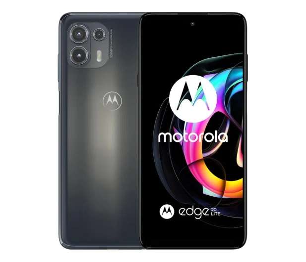 Smartfon Motorola edge 20 lite 5G 8/128GB Electric Graphite @ x-kom