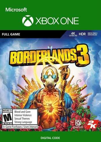 Borderlands 3 Xbox one CD key VPN argentyna