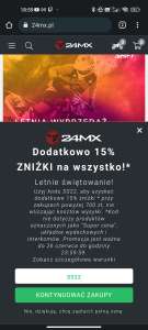 Kod rabatowy -15% na mx24.pl