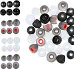 48 sztuk silikonowych gumek do słuchawek dokanałowych (3 rozmiary S/M/L po 16 z każdego) darmowa dostawa z Prime @ Amazon