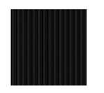 Czarne, półmatowe gotowe lamele 15,8 x 280 cm @ Allegro