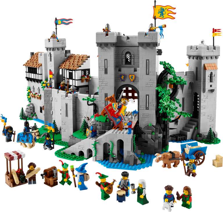 LEGO 10305 - Zamek rycerzy herbu Lew